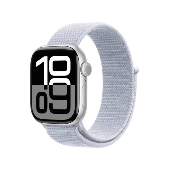 Apple Watch Series 10 (GPS) Caixa de alumínio 42mm - Prata - (2024)